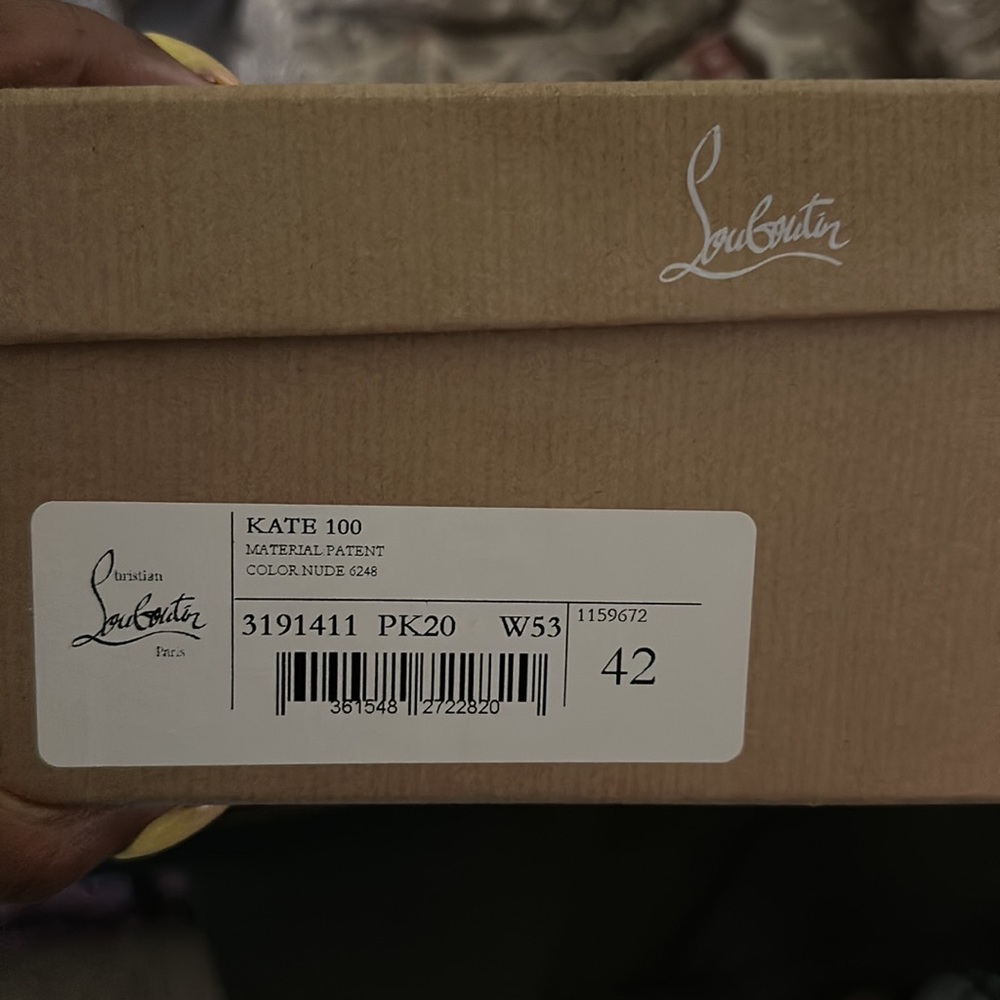 Brand new Authentic Kate 100 Christian Louboutin - Picture 7 of 7